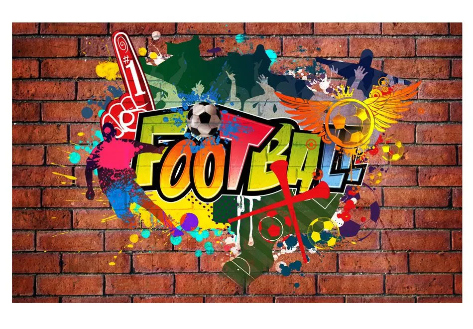 Fototapeta - Football fans!-2