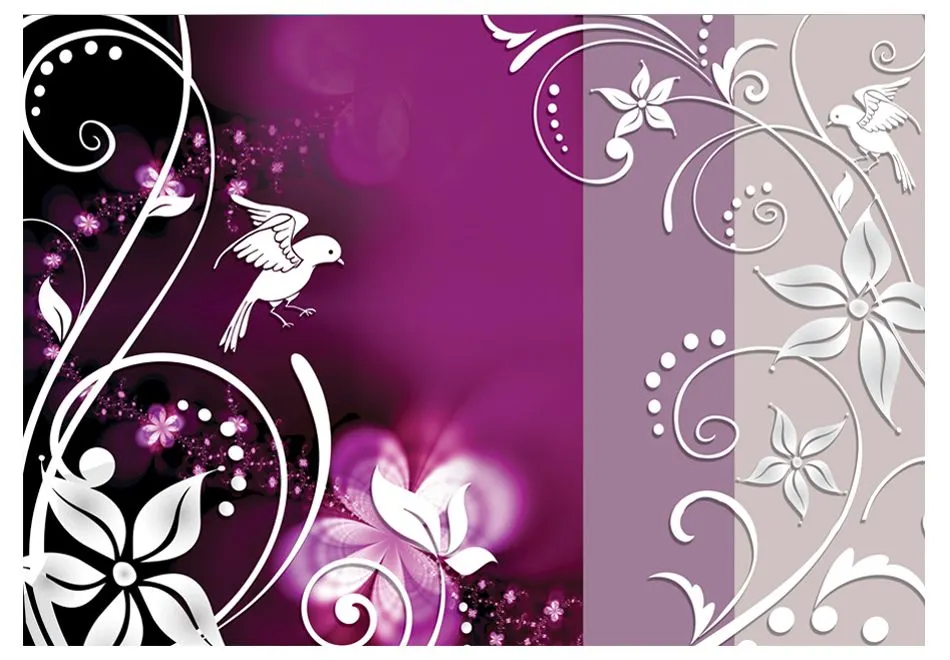 Fototapeta - Kwiatowa fantazja-2