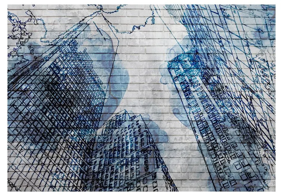 Fototapeta - Atramentowy Nowy Jork-2