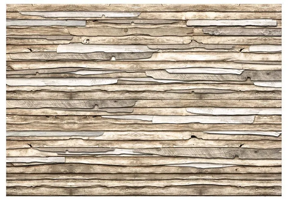 Fototapeta - Drewniana układanka-2