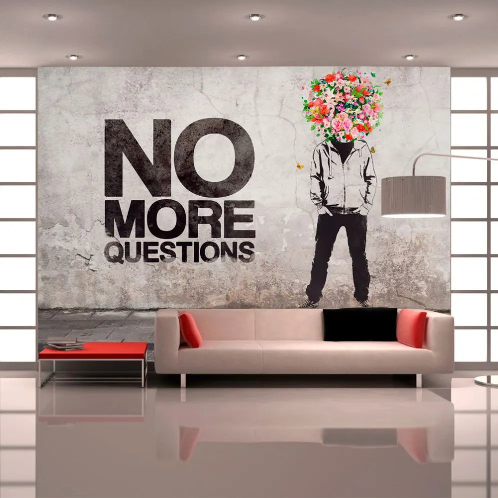 Fototapeta - No more questions-1