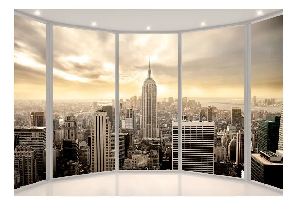 Fototapeta - Słoneczny poranek w Nowym Jorku-2