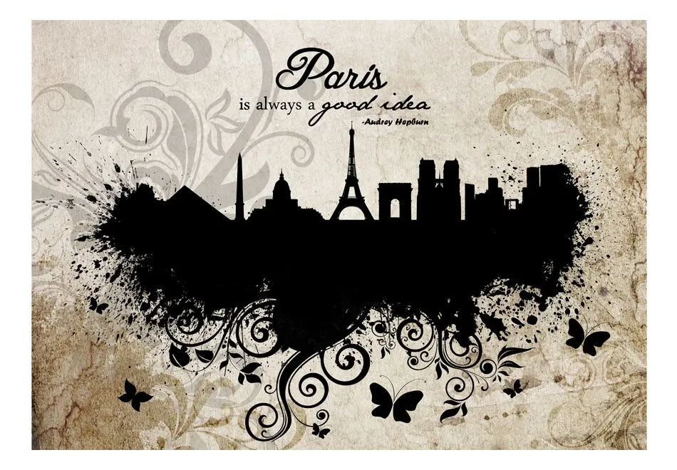 Fototapeta - Paris is always a good idea - vintage-2