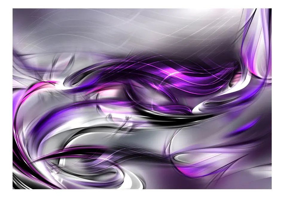 Fototapeta - Purpurowe zawirowania-2