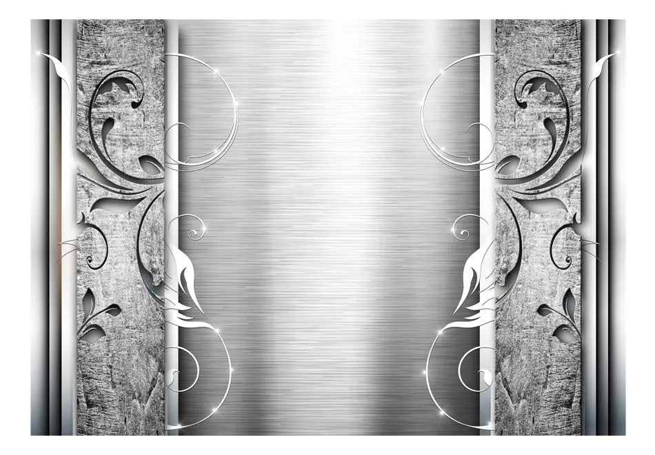 Fototapeta - Stalowe liście-2