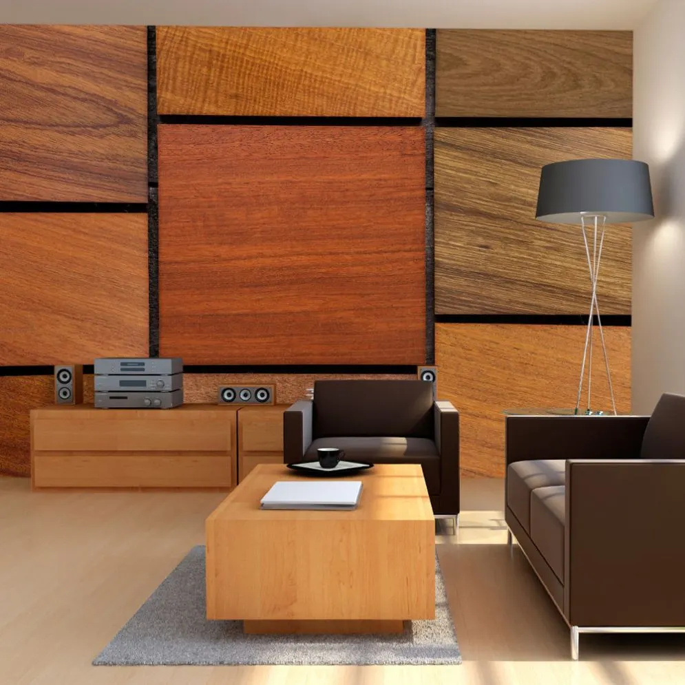 Fototapeta - Drewniane kostki-1