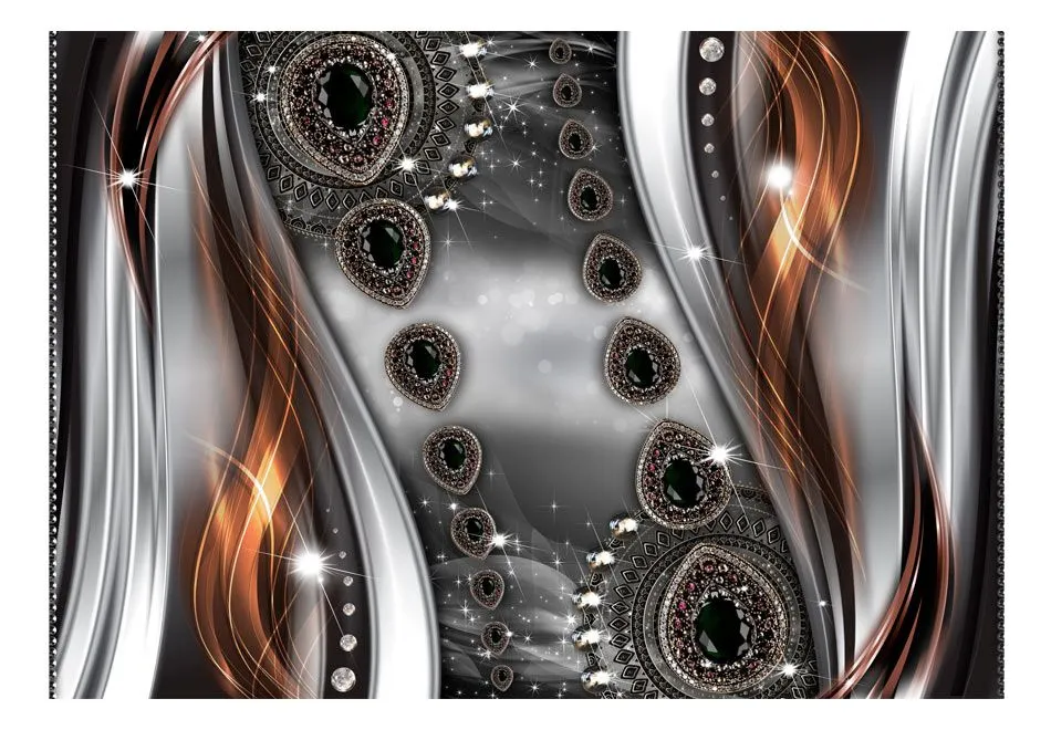 Fototapeta - Abstrakcja & biżuteria-2