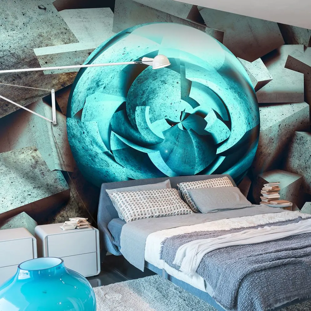 Fototapeta - Niebieska poświata-1