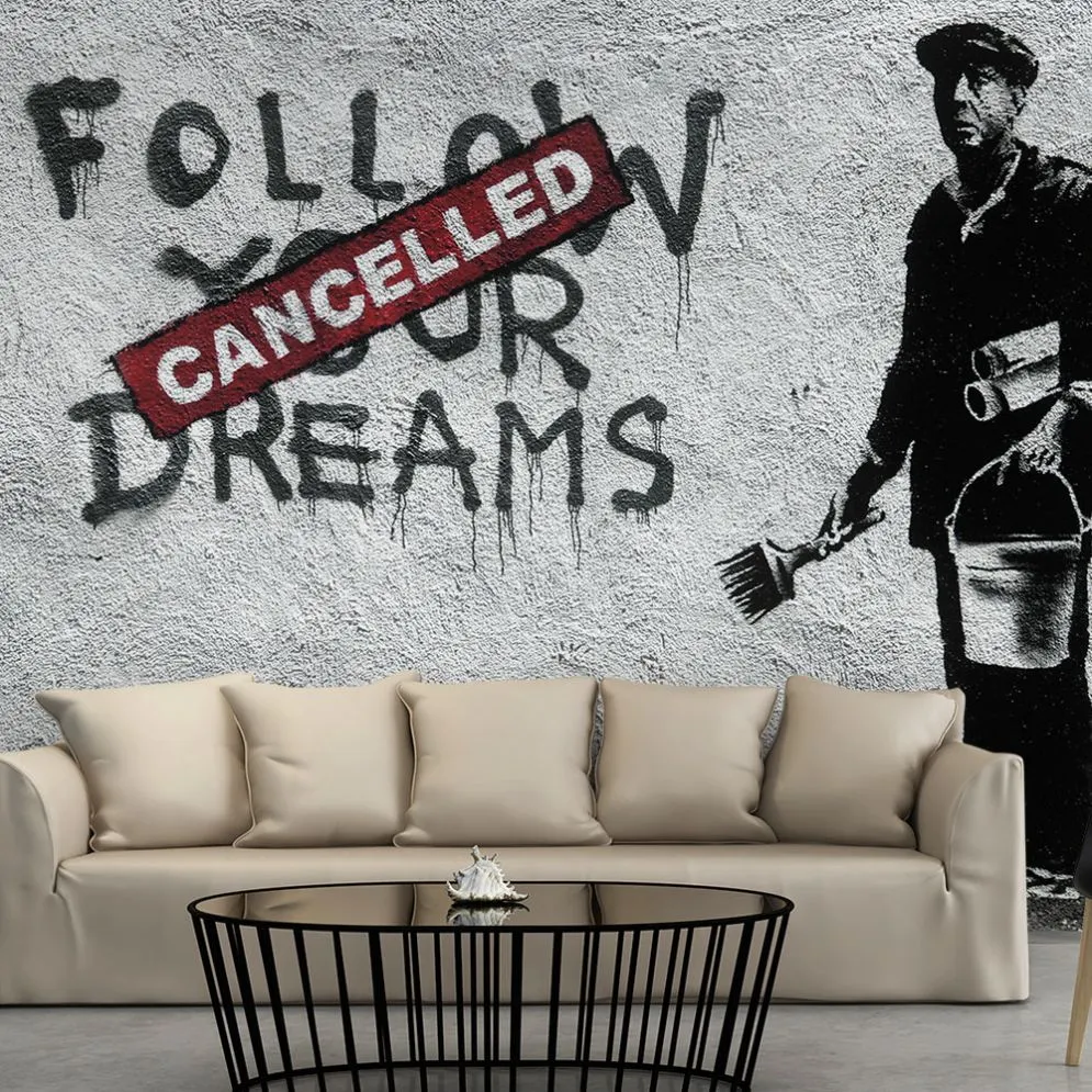 Fototapeta - Dreams Cancelled (Banksy)-1