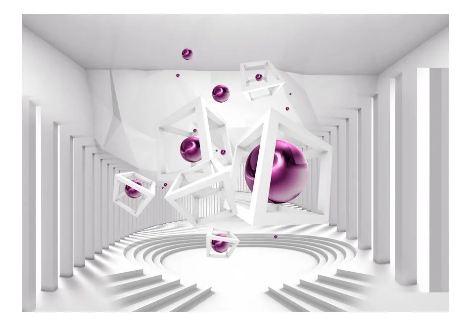 Fototapeta - Wzdłuż korytarza-2