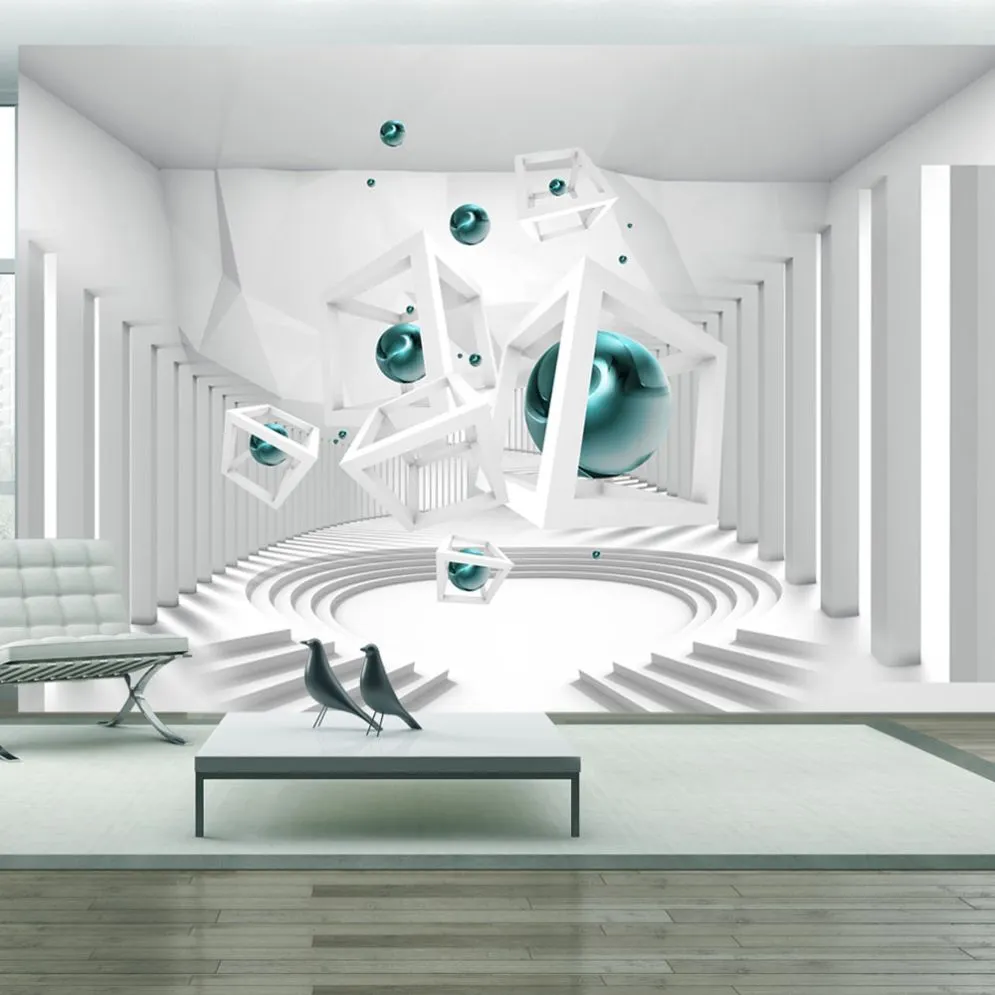 Fototapeta - Korytarz geometrii-1