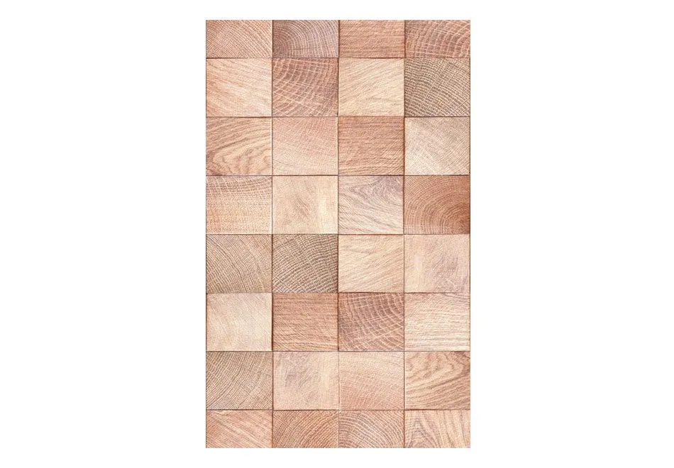 Fototapeta - Drewniana geometria-2