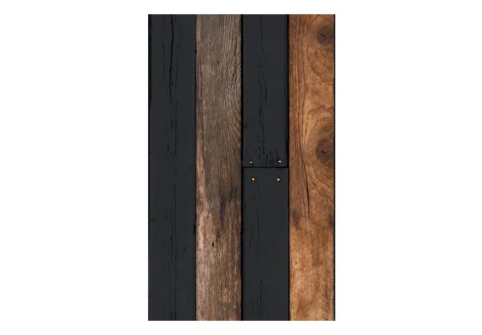 Fototapeta - Drewniany duet-2