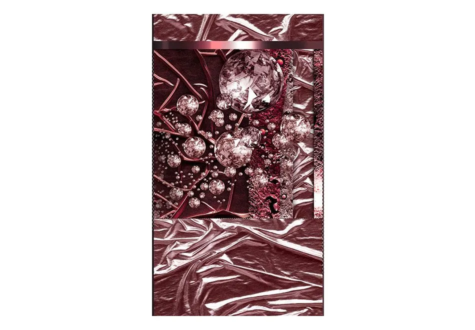 Fototapeta - Karminowe szaleństwo-2