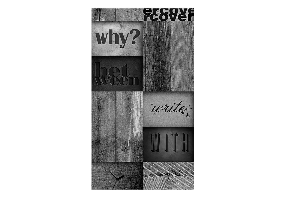 Fototapeta - Mozaika słów-2