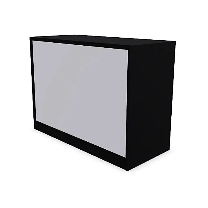 Szafka biurowa przesuwna EASY SPACE CABINET S 1.5-OH 100cm czarna zamykana I sklep meblowy MIRAT.