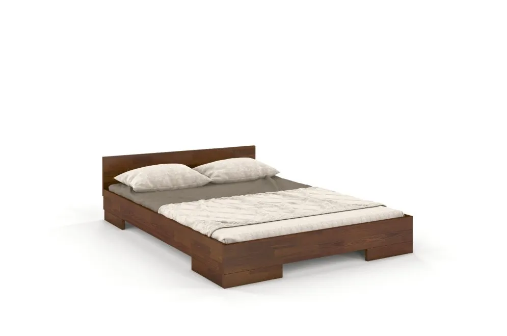 Łóżko SPECTRUM niskie sosnowe w stylu skandynawskim | MIRAT. styl SKANDYNAWSKI kolekcja SPECTRUM