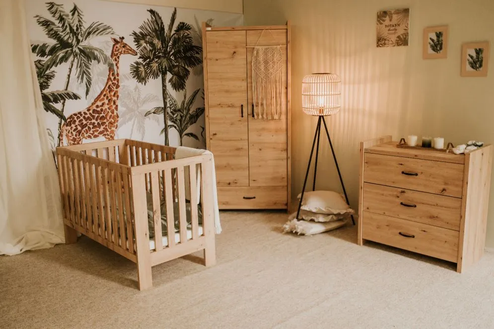 Szafa AMELIA dąb dwudrzwiowa dla dzieci I sklep meblowy MIRAT.