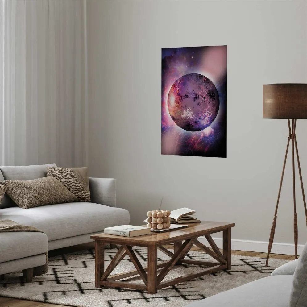 Plakat Nieznana planeta 29,7x42 cm bez ramy bez marginesu | MIRAT.