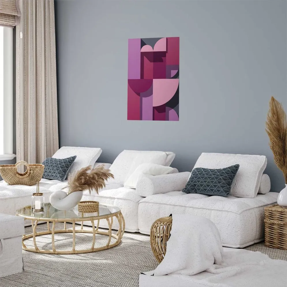 Plakat abstrakcyjne home 40 x 60 cm bez ramy | MIRAT.  kolekcja a-A-0560-ao-a