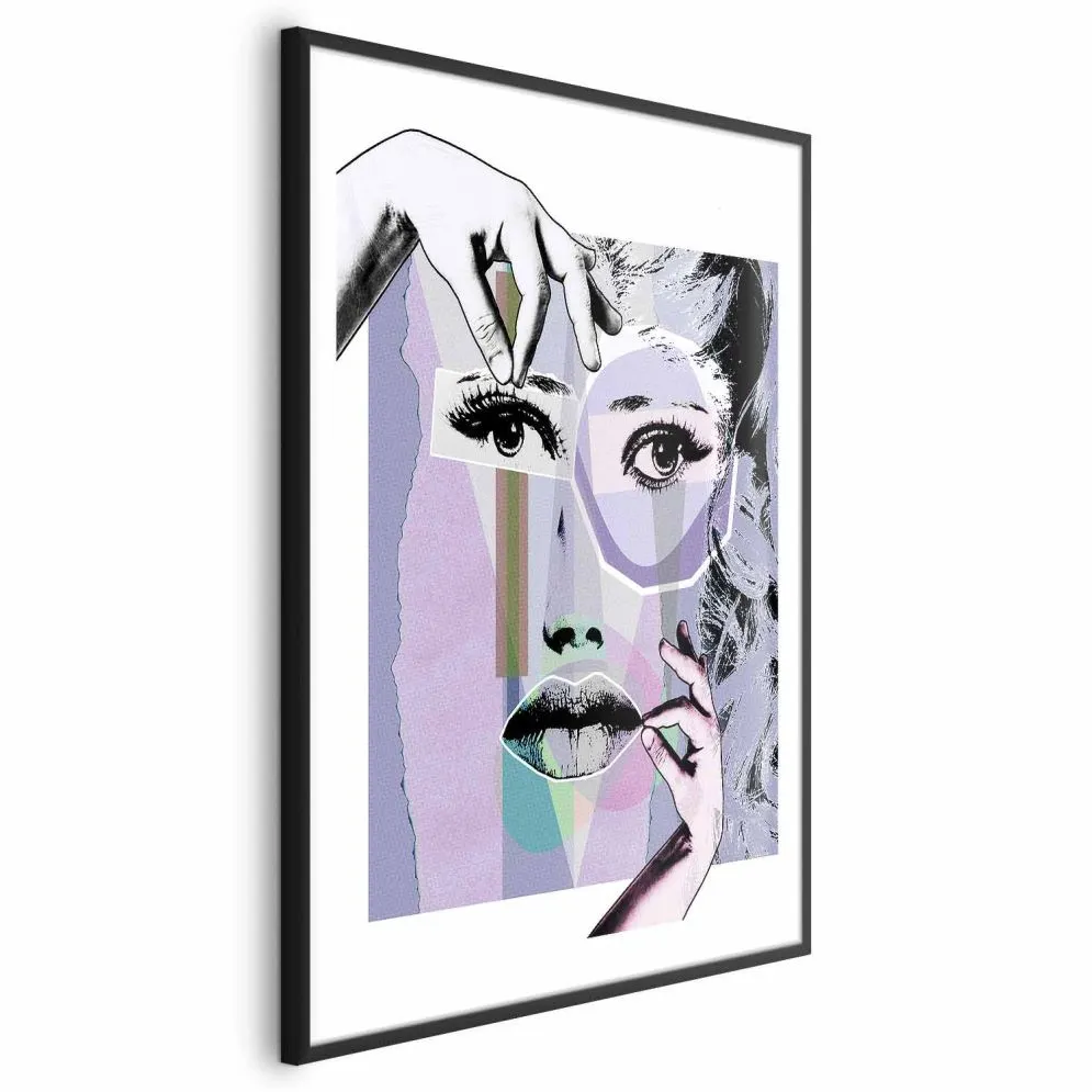 Plakat Chirurgia plastyczna 40x60 cm z ramą czarną z marginesem | MIRAT.