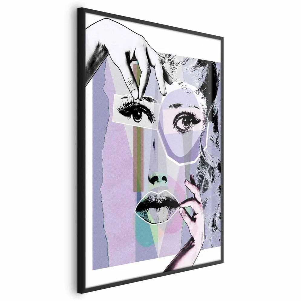 Plakat Chirurgia plastyczna 60x90 cm z ramą czarną bez marginesu | MIRAT.