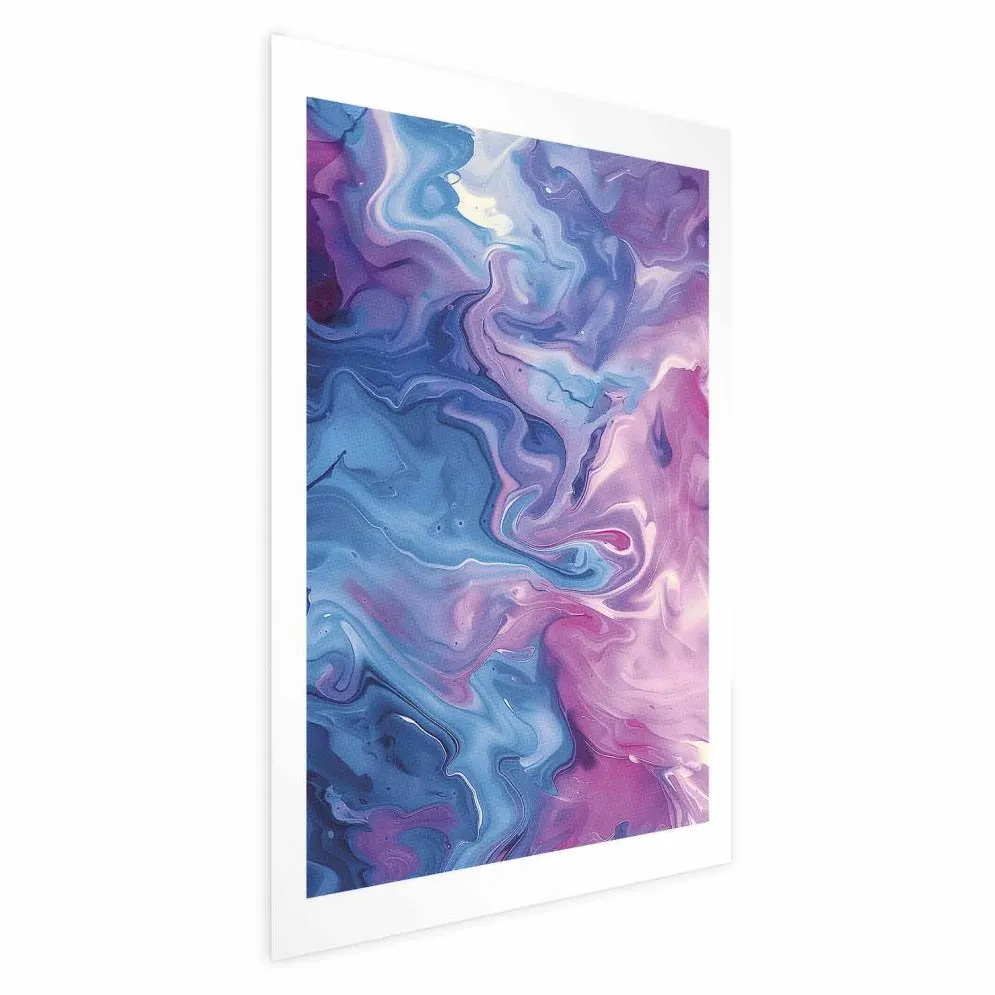 Plakat Nocne Przepływy 29,7x42 cm bez ramy z marginesem | MIRAT.