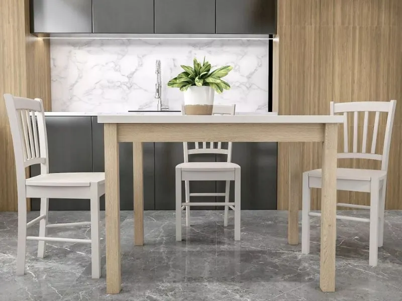 Stół kuchenny ADAM 100x60 Kaszmir / Dąb Cremona Torro | MIRAT