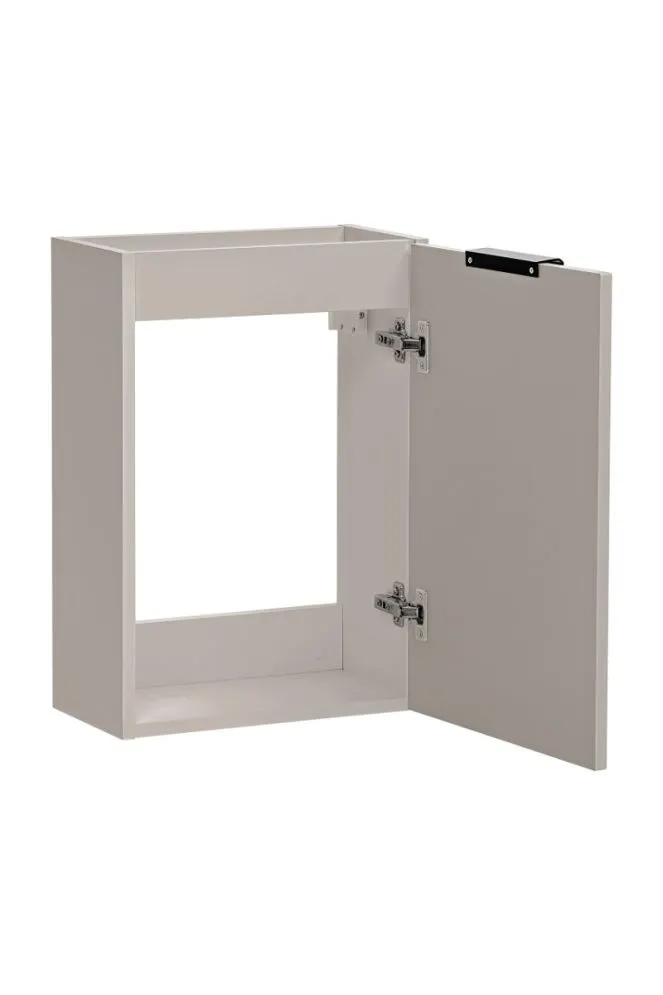 Szafka pod umywalkę ADEL CASHMERE 82-40-1D 40cm kaszmirowa ryflowany front I sklep meblowy MIRAT. styl GLAMOUR, RYFLOWANY kolekcja ADEL