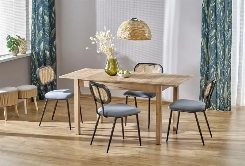 Stół rozkładany MAURYCY 118(158)x75 dąb craft I sklep meblowy MIRAT.