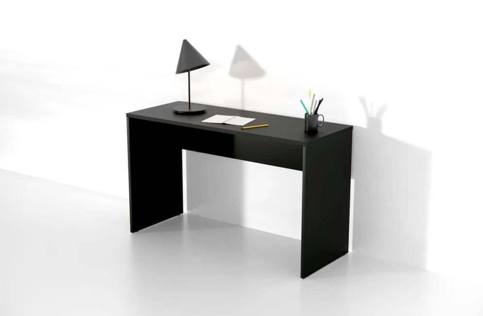 Biurko AGAPI czarne młodzieżowe I sklep meblowy MIRAT.