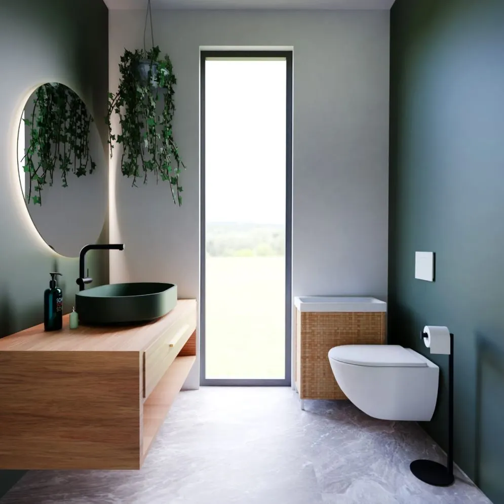 Stojak na papier AKAR czarny metalowy | MIRAT. w stylu LOFT kolekcja