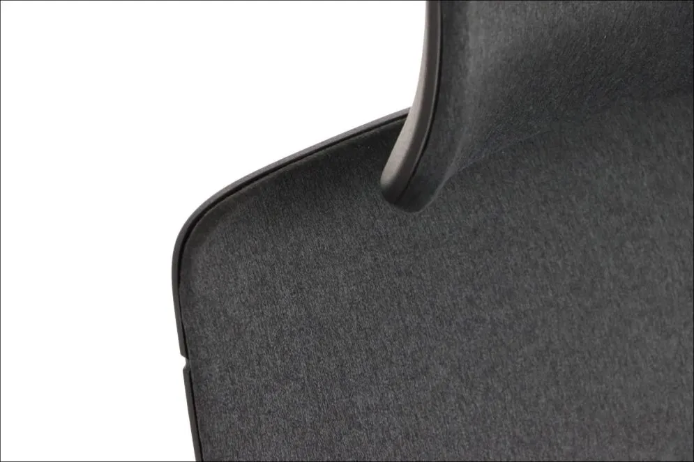 Fotel biurowy AKCENT F czarny z mechanizmem synchronicznym I sklep meblowy MIRAT.