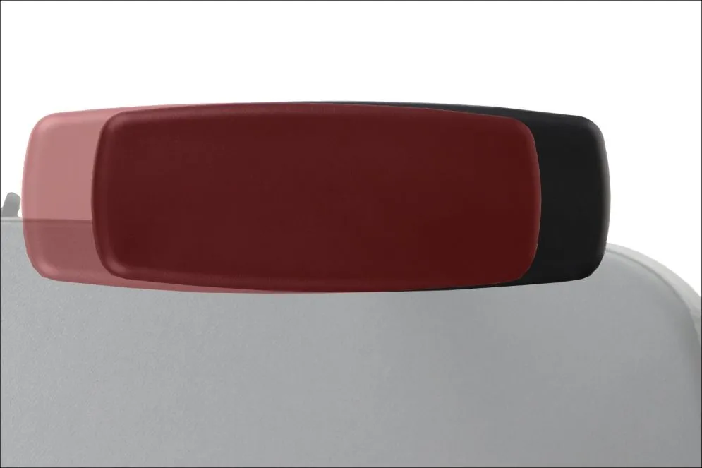 Fotel biurowy AKCENT szary/czarny z podłokietnikami 3D I sklep meblowy MIRAT.