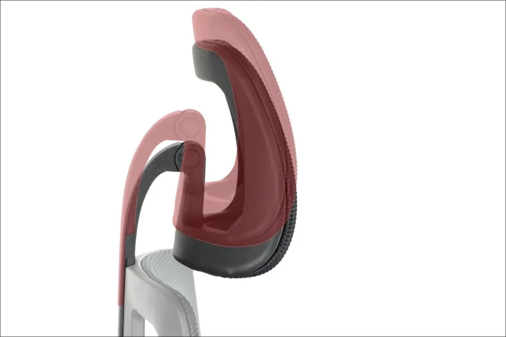 Fotel biurowy AKCENT szary/czarny z podłokietnikami 3D I sklep meblowy MIRAT.