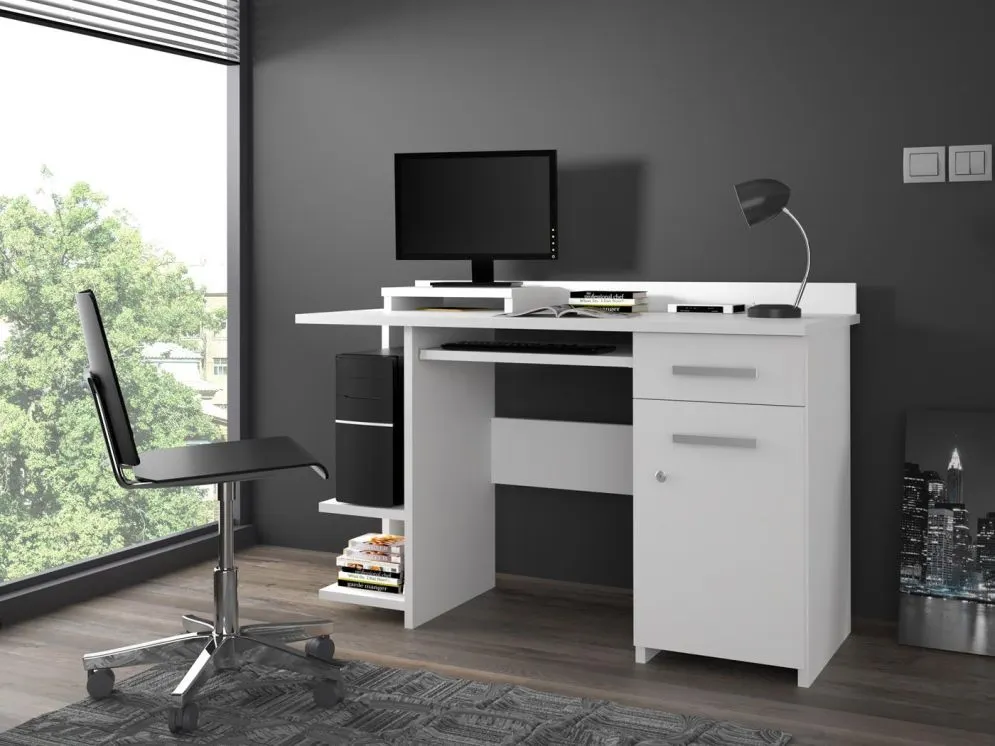 Biurko ALDONA biały mat dla dziecka | MIRAT. w stylu  kolekcja