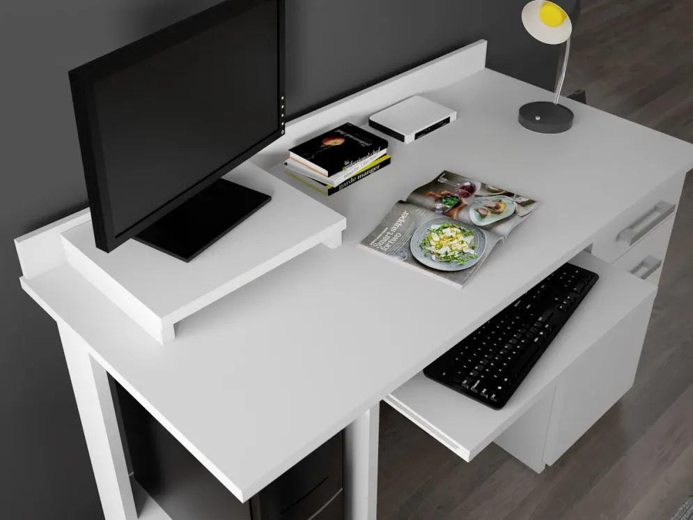 Biurko ALDONA biały mat dla dziecka | MIRAT. w stylu  kolekcja