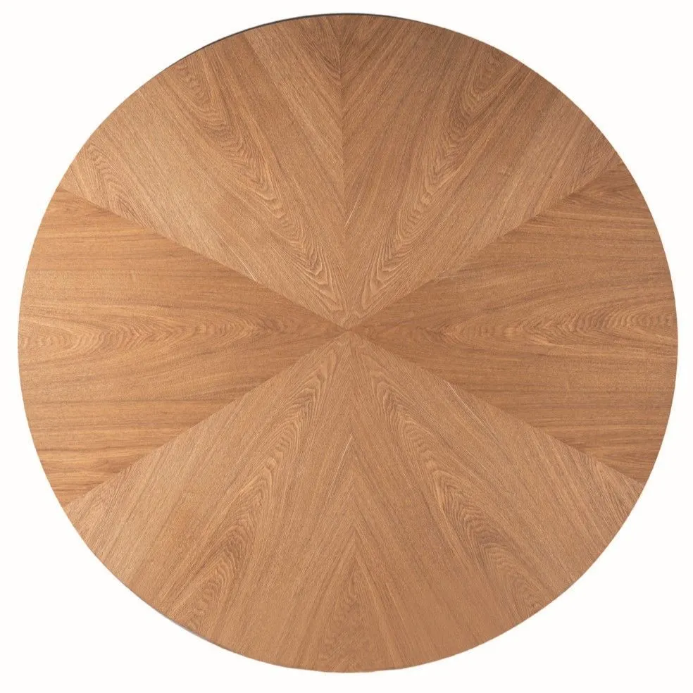Stół okrągły ANGEL 120x120 dąb dla 6 osób I sklep meblowy MIRAT.