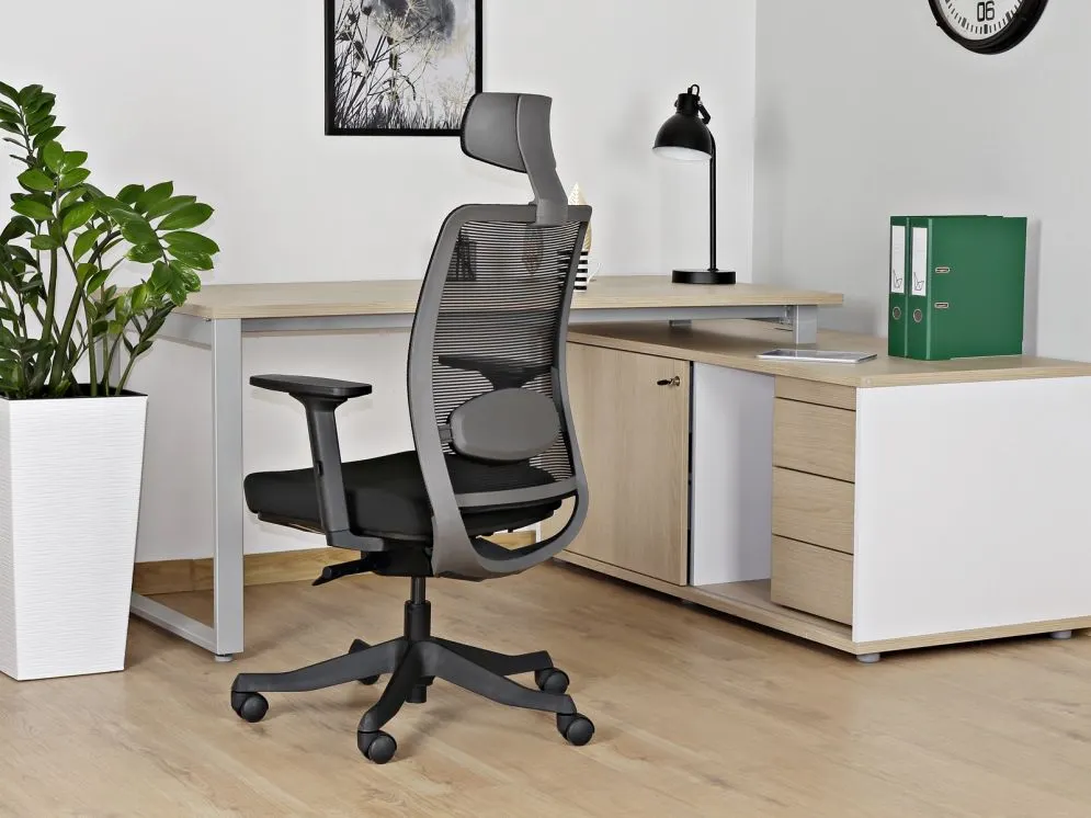 Fotel biurowy ANGGUN czarny ergonomiczny | MIRAT. w stylu  kolekcja