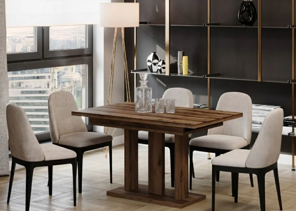 Stół rozkładany APPIA 130(210)x80 dąb monastery do jadalni I sklep meblowy MIRAT.