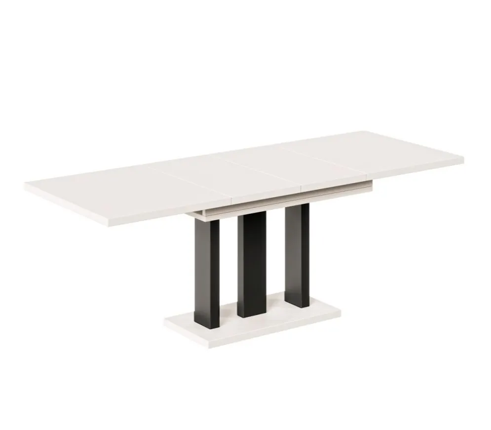 Designerski stół rozkładany APPIA 130(210)x80 kaszmirowy I sklep meblowy MIRAT.