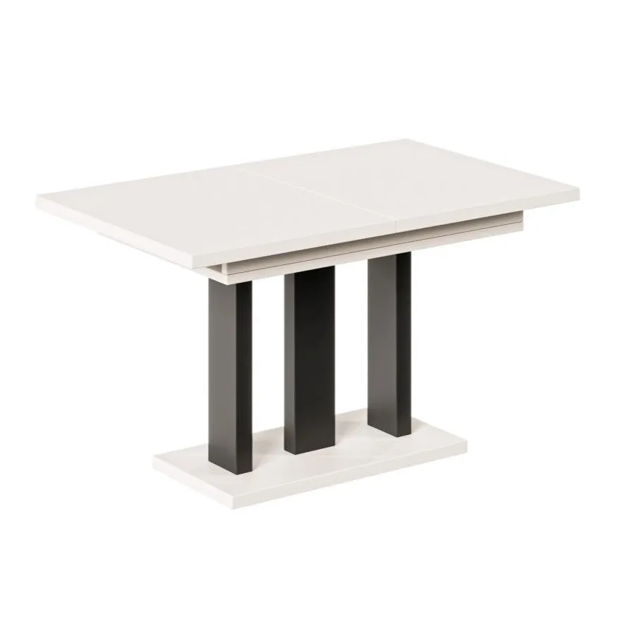 Designerski stół rozkładany APPIA 130(210)x80 kaszmirowy I sklep meblowy MIRAT.