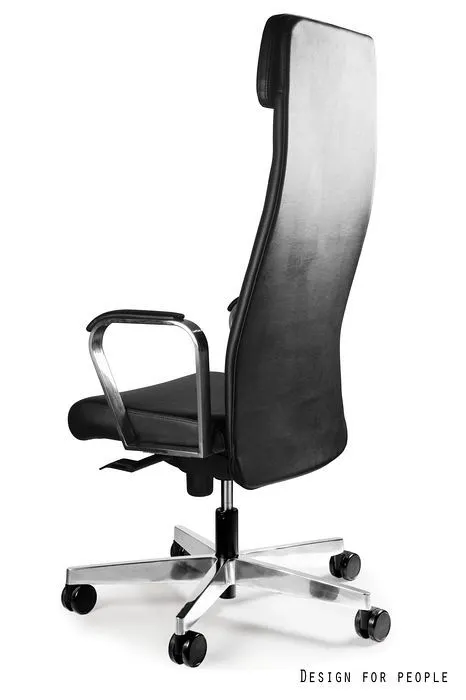 Fotel biurowy ARES czarny/ekoskóra | MIRAT. w stylu  kolekcja