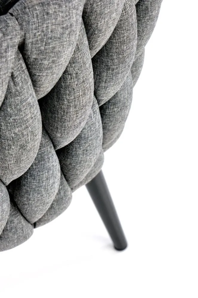 Fotel do salonu AVATAR szary do salonu | MIRAT. styl LOFT