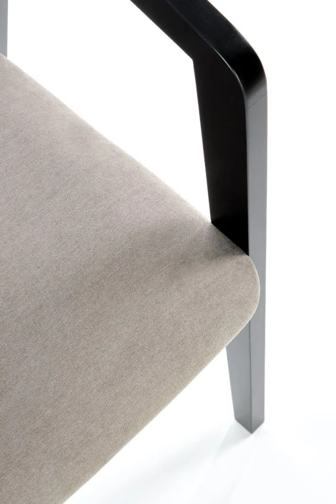 Krzesło AZUL VELVET czarne/szare w stylu loft | MIRAT. styl LOFT, VINTAGE