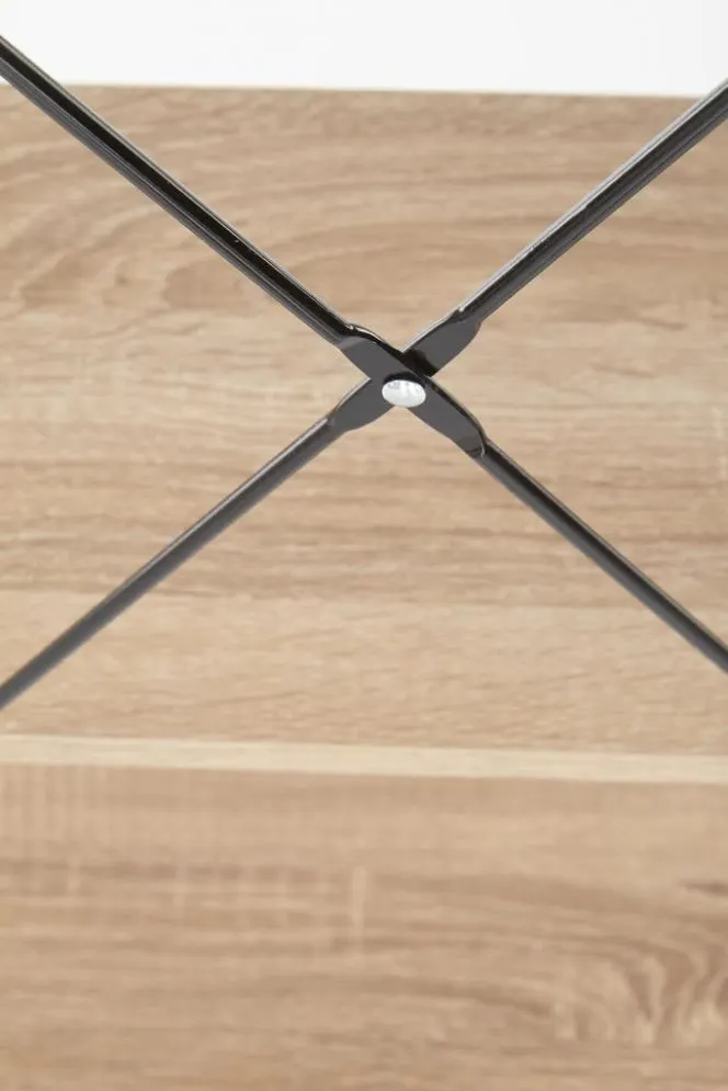 Biurko NARVIK B1 czarny dąb sonoma 2w1 | MIRAT. styl LOFT kolekcja NARVIK HALMAR