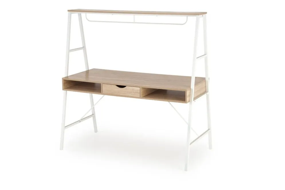 Biurko młodzieżowe B-48 dwustanowiskowe w stylu skandynawskim | MIRAT. w stylu SKANDYNAWSKI kolekcja