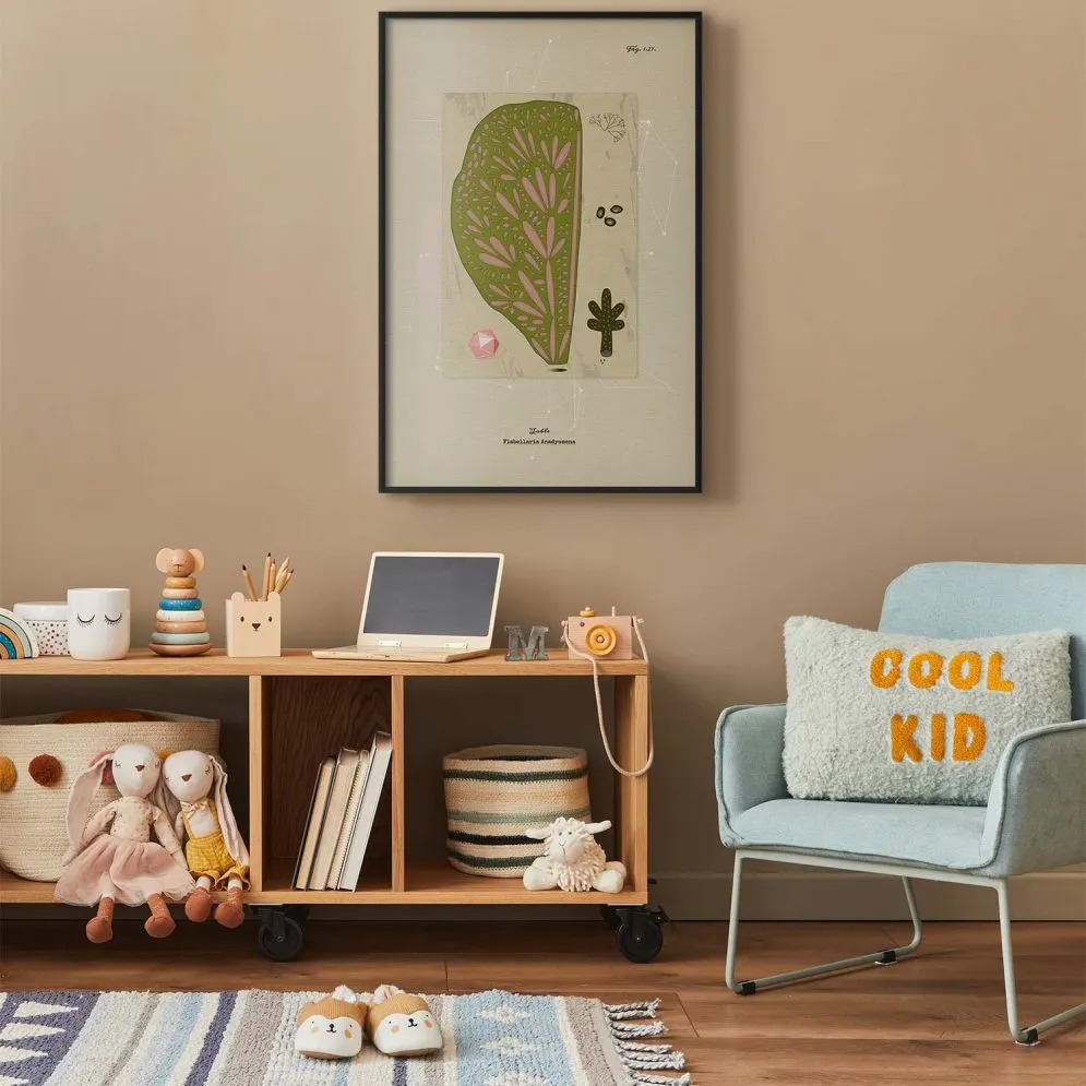 Plakat Abstrakcyjne drzewo 21x30cm z ramą czarną bez marginesu | MIRAT.  kolekcja b-A-0396-ao-a