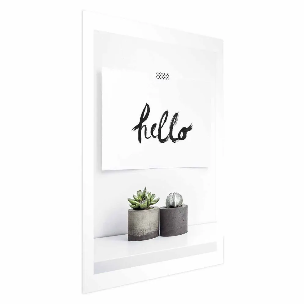 Plakat Skandynawski dom 29,7x42 cm bez ramy z marginesem | MIRAT.