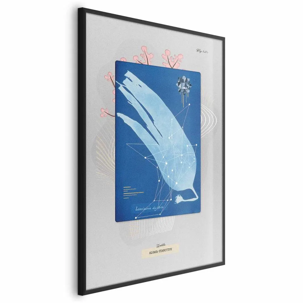 Plakat Glon 60x90 cm z ramą czarną bez marginesu | MIRAT.